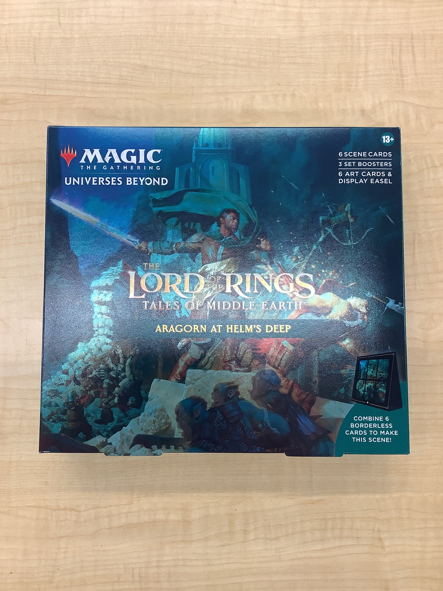 aragorn at helm's deep mtg cards Aragorn At Helms Deep mtg scene box – Delight