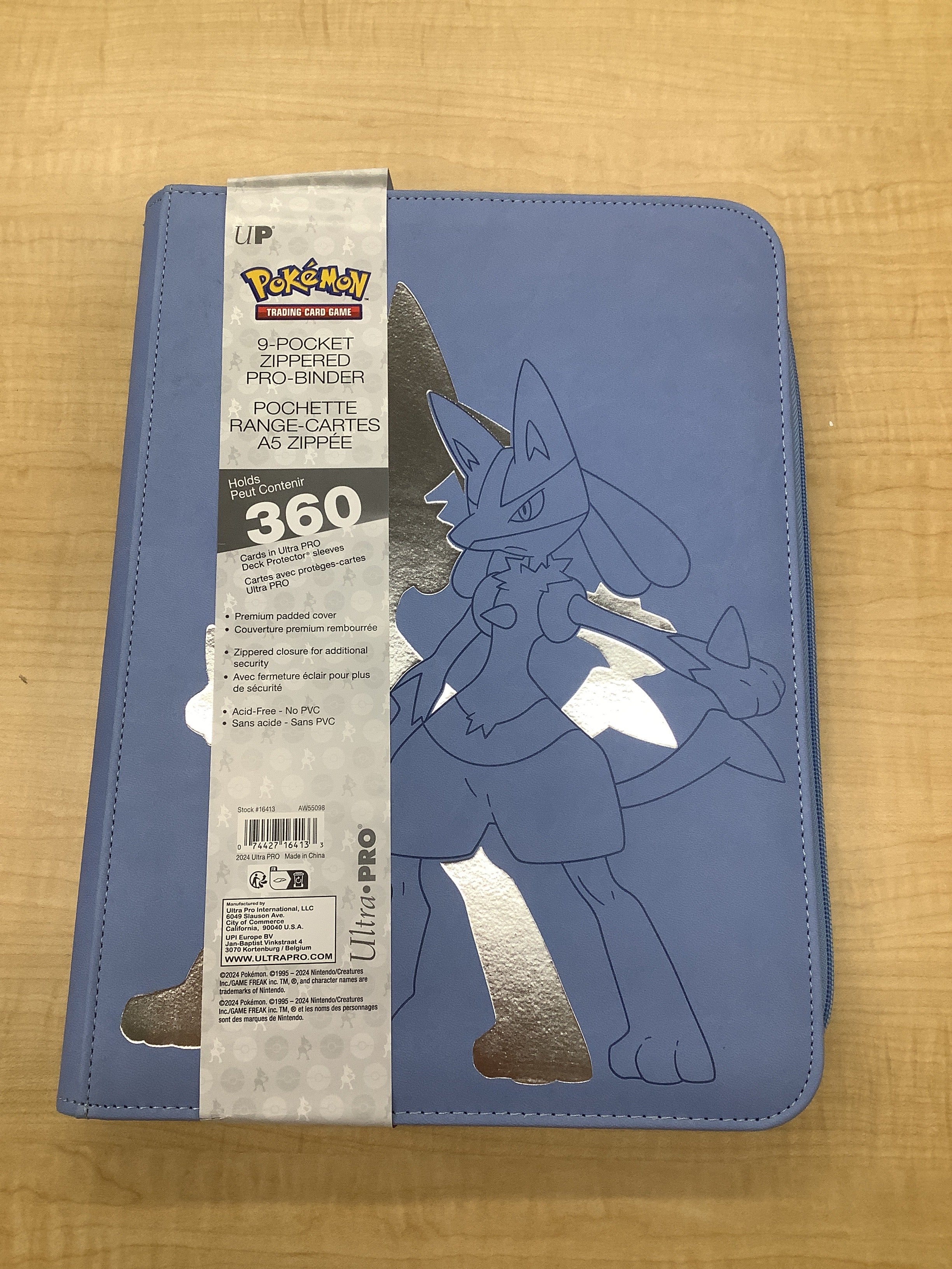 Lucario Ultra Pro 360 Binder Delight Lucario Ultra Pro 360 Binder Delight