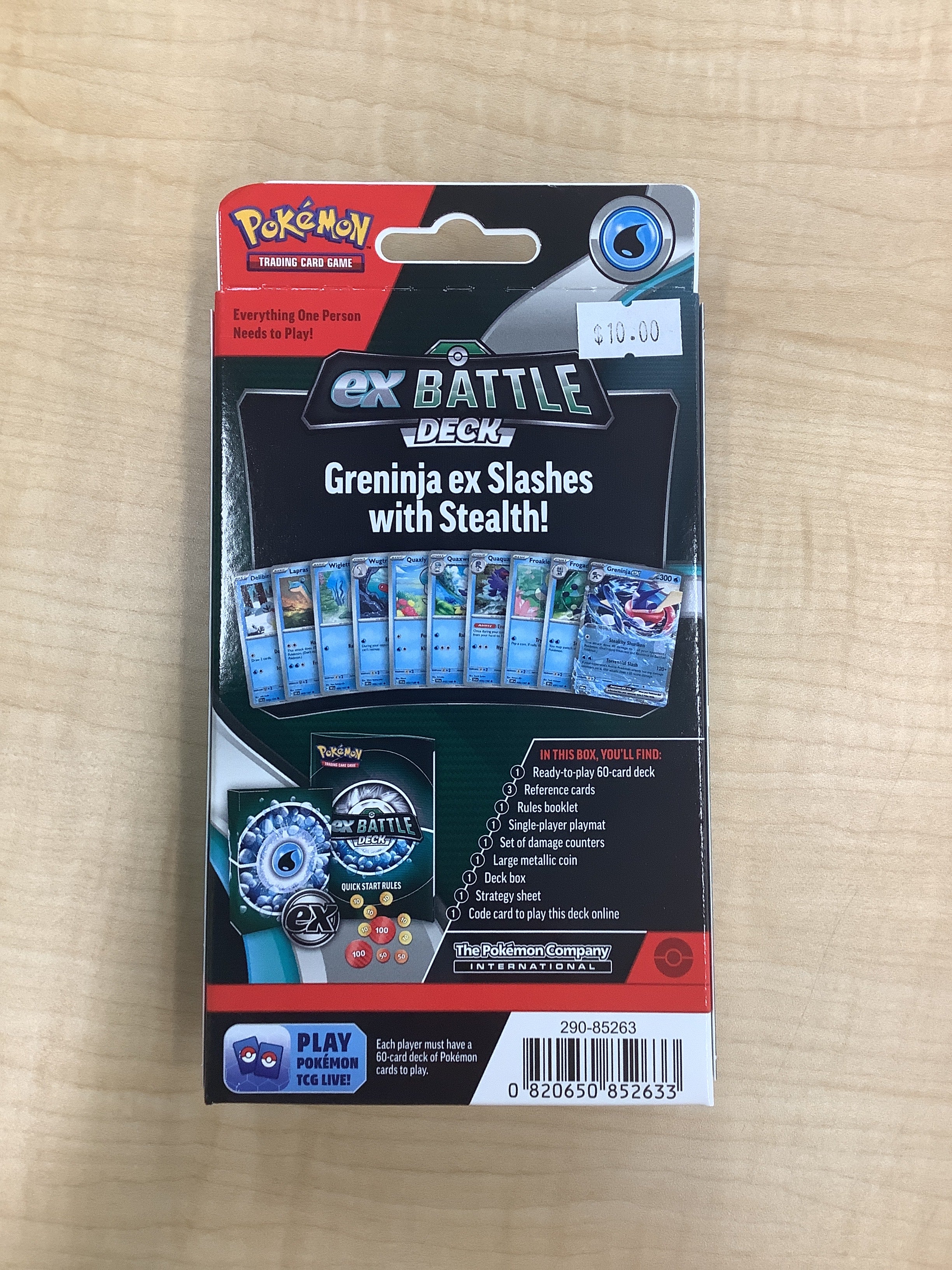 Greninja EX Battle Deck Delight Greninja EX Battle Deck Delight