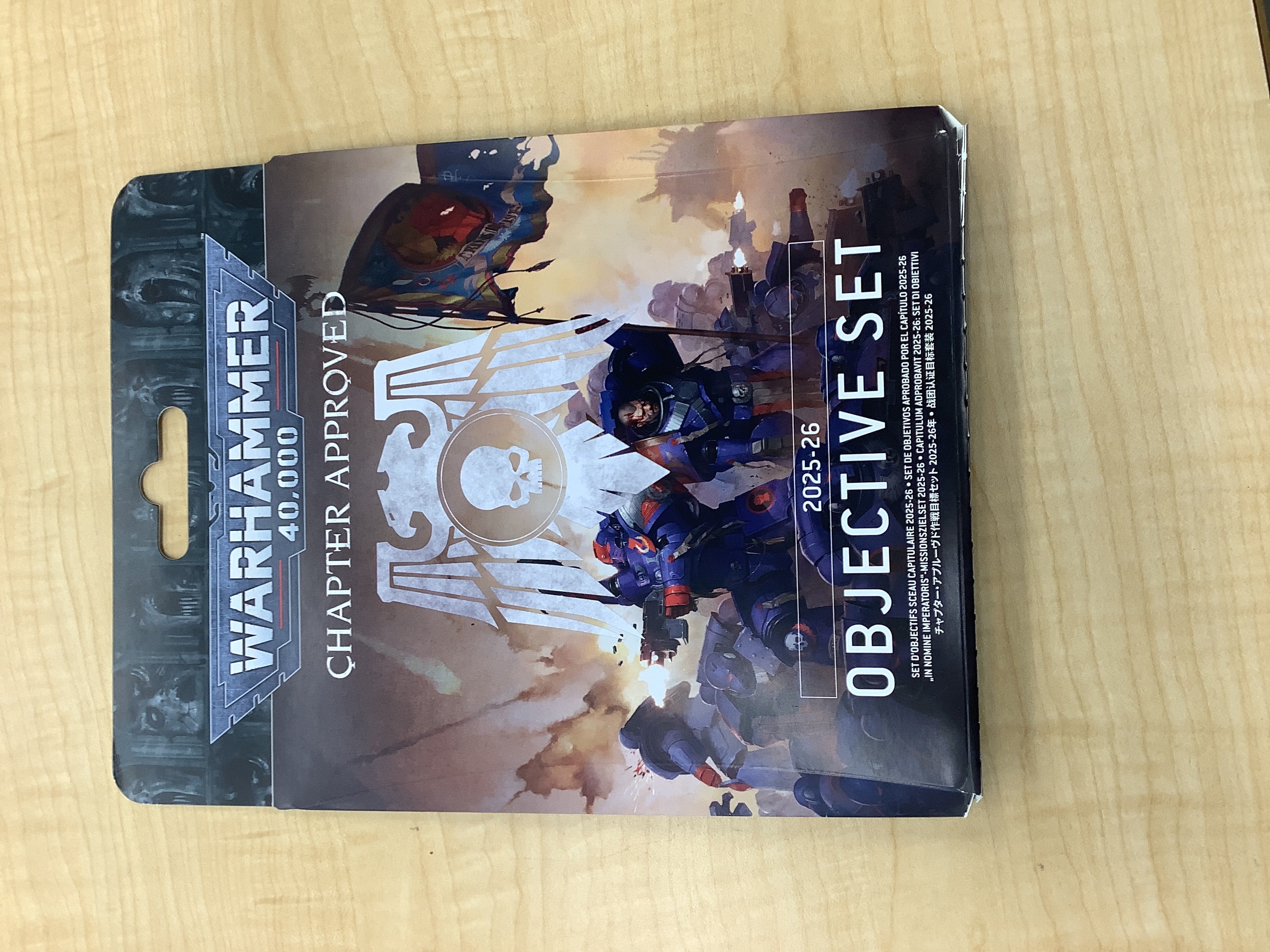 Warhammer 40K - Chapter Approved 2025-26: Objectives Set Warhammer 40K - Chapter Approved 2025-26: Objectives Set