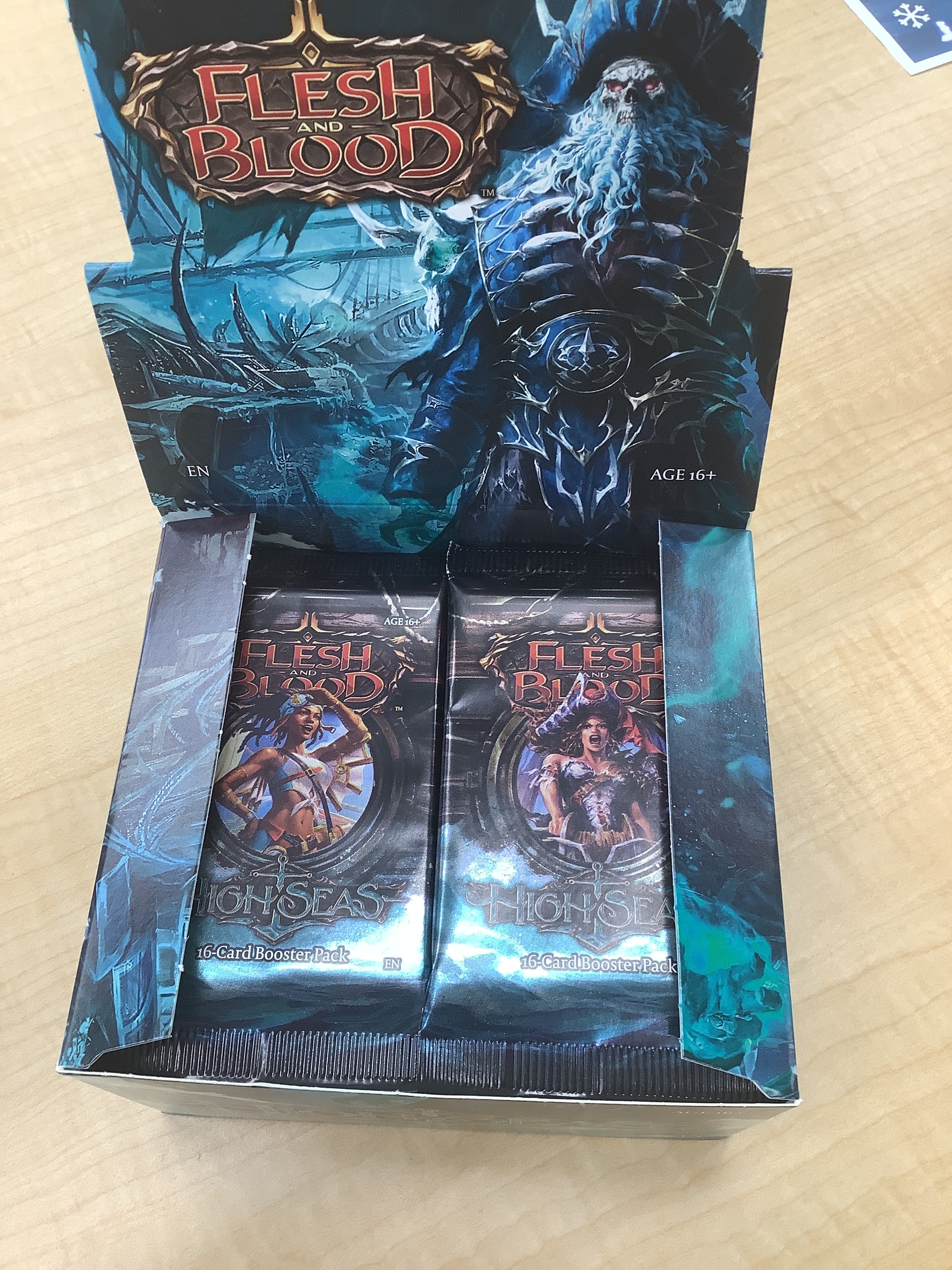 Flesh & Blood TCG: High Seas - Booster Pack Flesh & Blood TCG: High Seas - Booster Pack