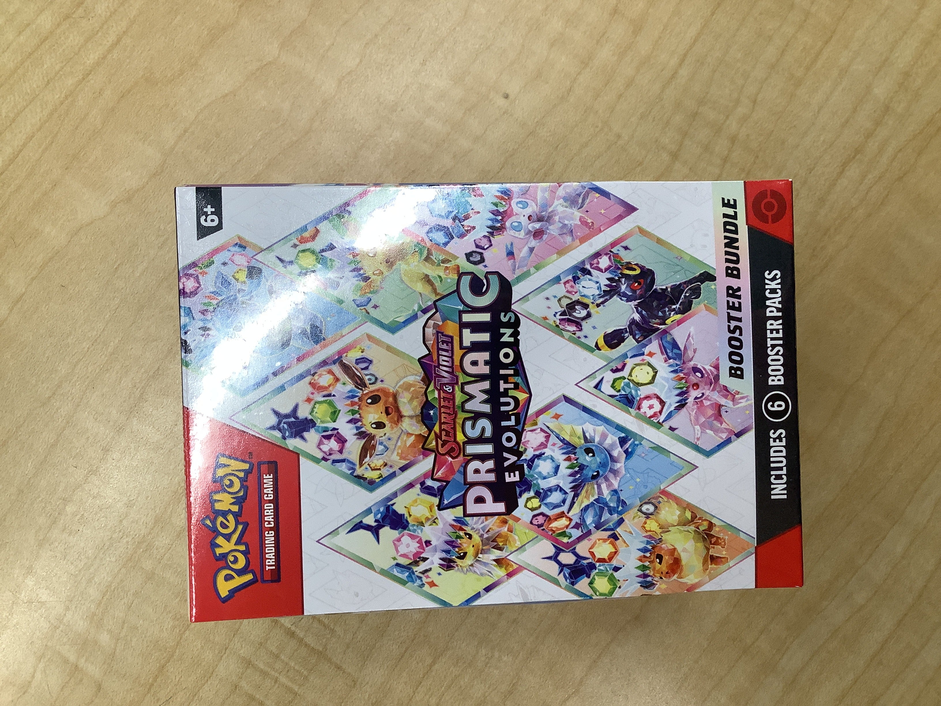 Prismatic Evolutions Booster Bundle Delight Prismatic Evolutions Booster Bundle Delight