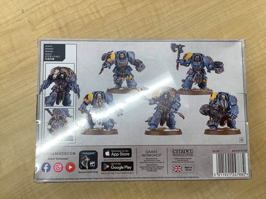 Wolf Guard Terminators - Space Wolves - De Spellenhoorn