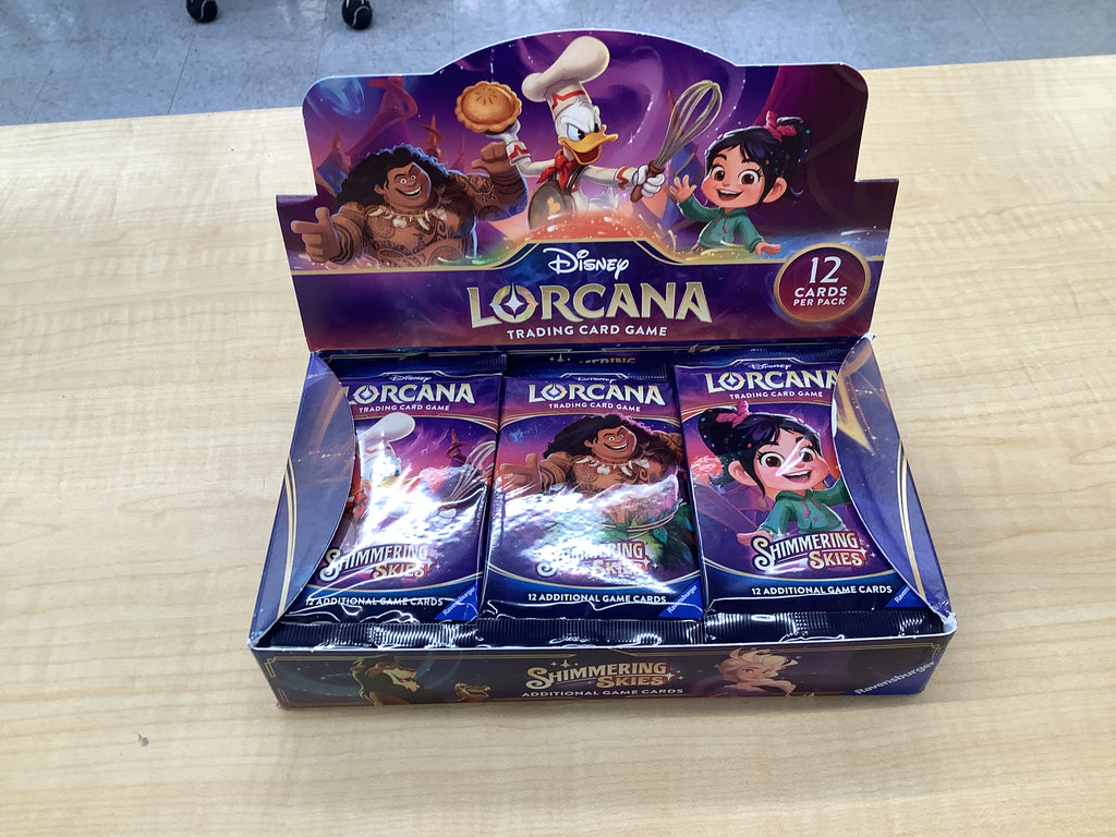 lorcana tcg shimmering skies booster box Lorcana Shimmering Skies Booster