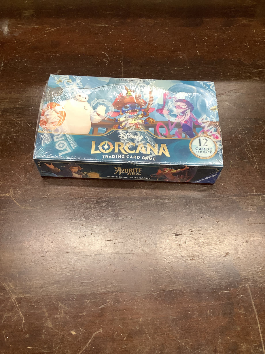 Lorcana Azurite Sea booster box