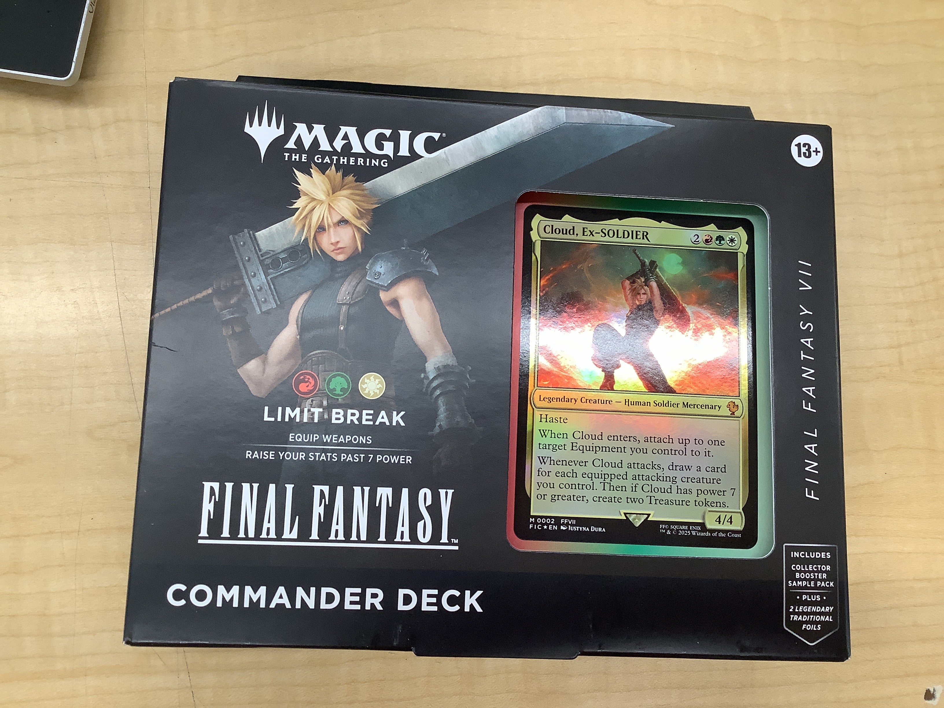 Limit Break Final Fantasy Commander Deck – Delight