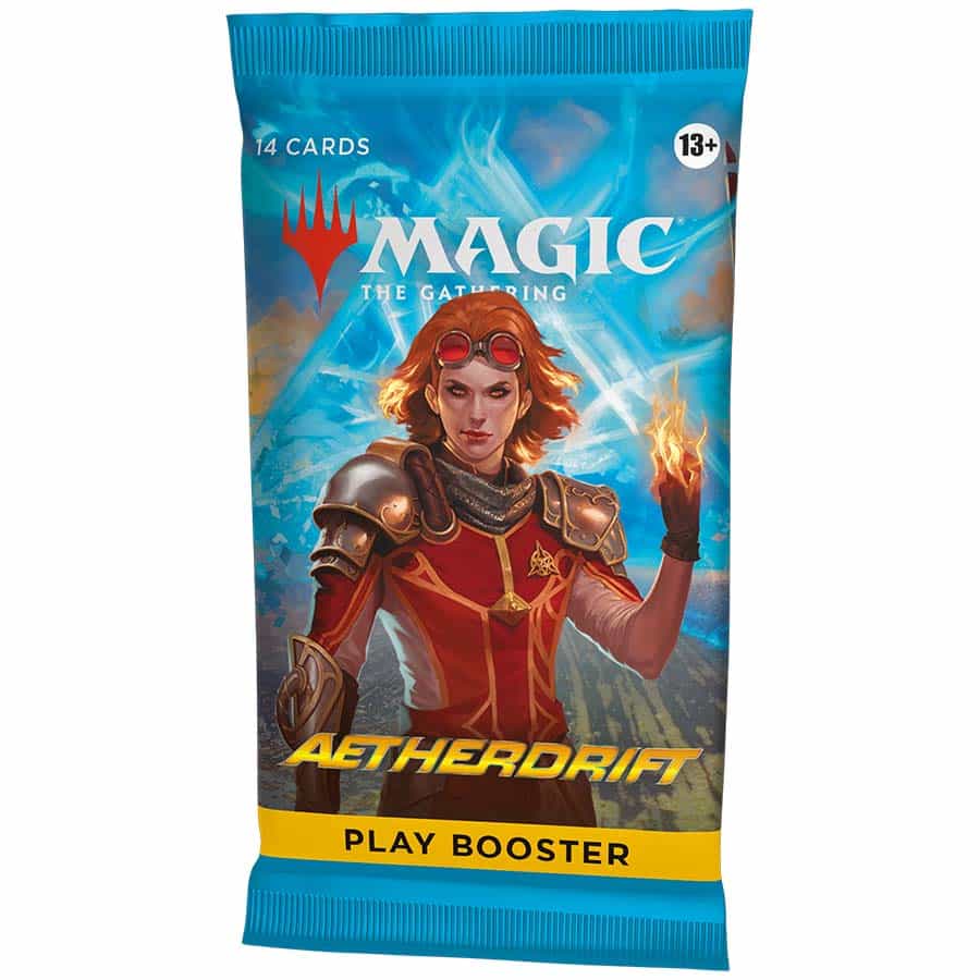 Magic The Gathering Play Booster Pack - Aetherdrift Magic The Gathering Play Booster Pack - Aetherdrift